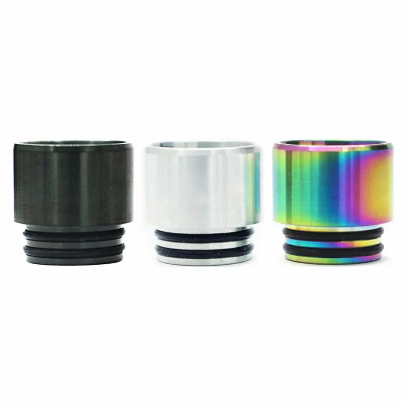 Stainless Steel Anti Fried Oil Mtl Drip Tip 510 For Ello Duro, TF TFV9