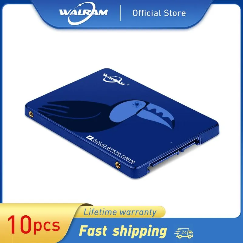 10 adet sürücüler SSD Drive HDD 2.5 Sabit Disk SSD 120GB 240GB 1TB 500 512GB 128GB Dizüstü Bilgisayar İçin Dahili Sabit Sürücü