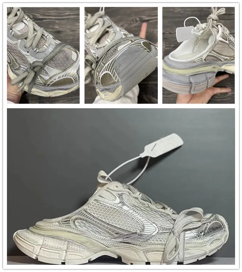 Zapatillas de diseñador de lujo para hombre de verano Baotou Diez generaciones mujer Sandalia de tacón medio Oficina de moda Zapatillas de viaje Con caja original TAMAÑO 35-46