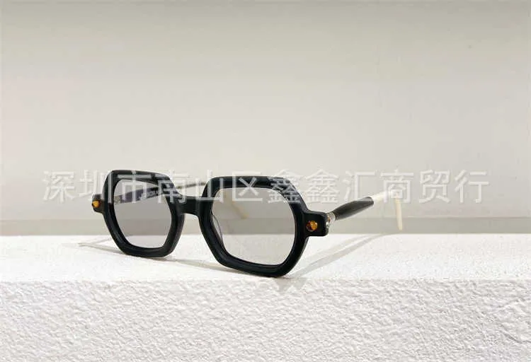 Designer Kuboraum cool Super high quality luxury The new with original box German unisex P3 with anti blue light flat lenses can be paired myopia frames