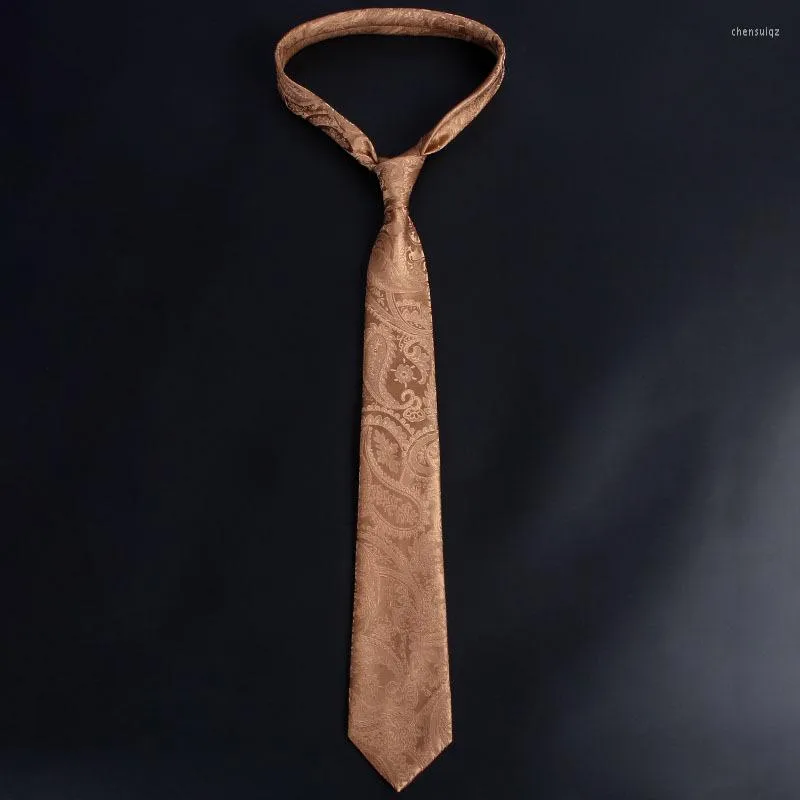 Bow Ties Fashion Mens Neckties 8Cm Classic Paisley For Men Formal Wear Business Wedding Gravatas De Luxo Para Homens