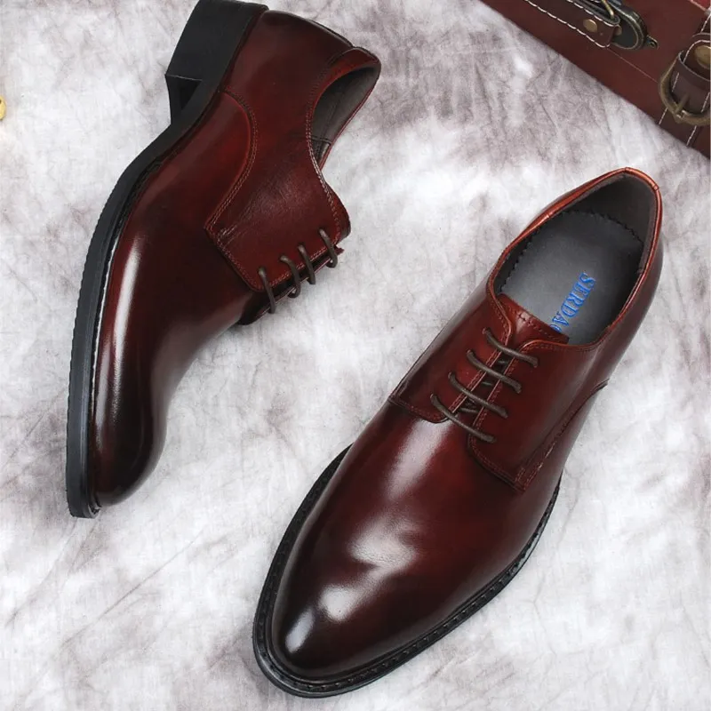 Scarpe uomo eleganti bordeaux hotsell