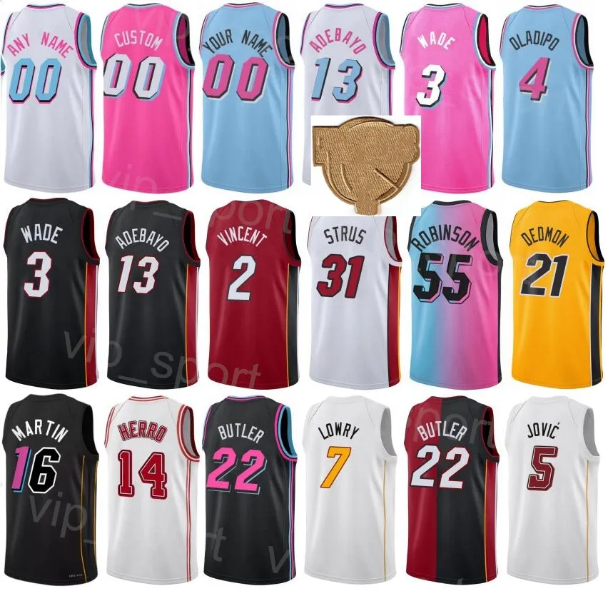 Printed 2024 Finals Basketball Jersey Jimmy Butler 22 Max Strus 31 Bam Adebayo 13 Gabe Vincent 2 Caleb Martin 16 Kevin Love 42 Cody Zeller 44 Vice City Earned From Vip sport 12.76 DHgate.Com