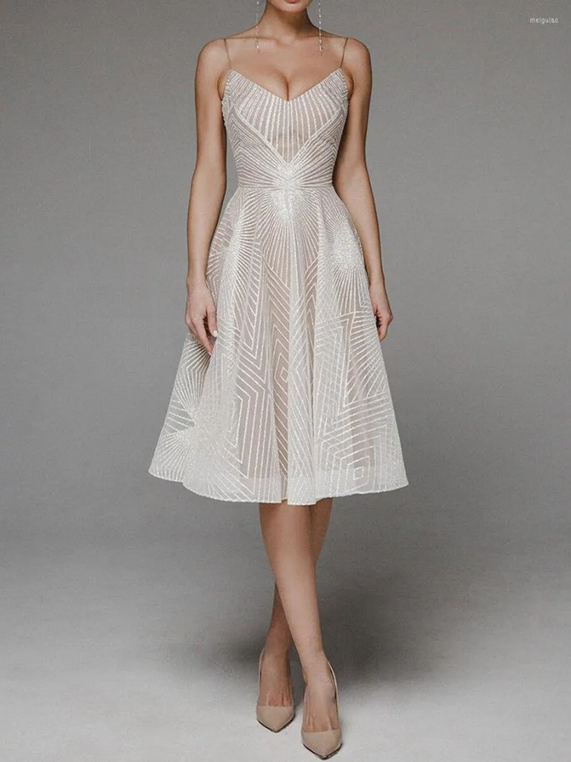 sheer overlay midi dress Floral Embroidered Mesh Overlay Midi Dress in Cream