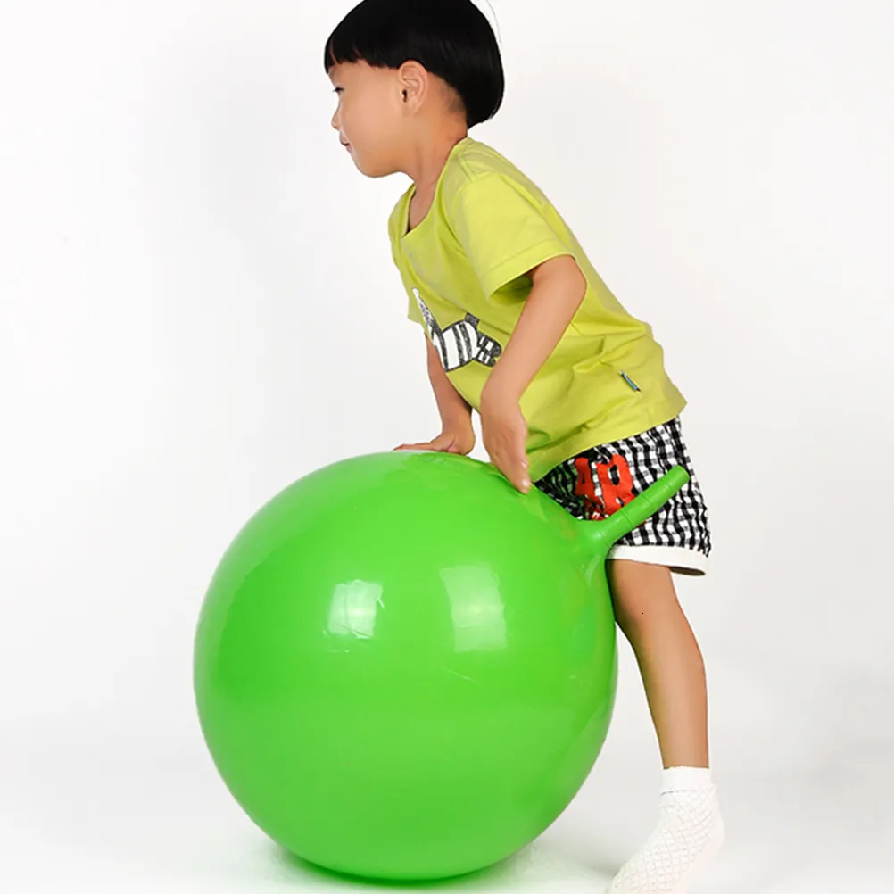 DHgate Bouncy Fitness Ball Inflatable Exercise Ball for Kids 230530 Sports Outdoors
