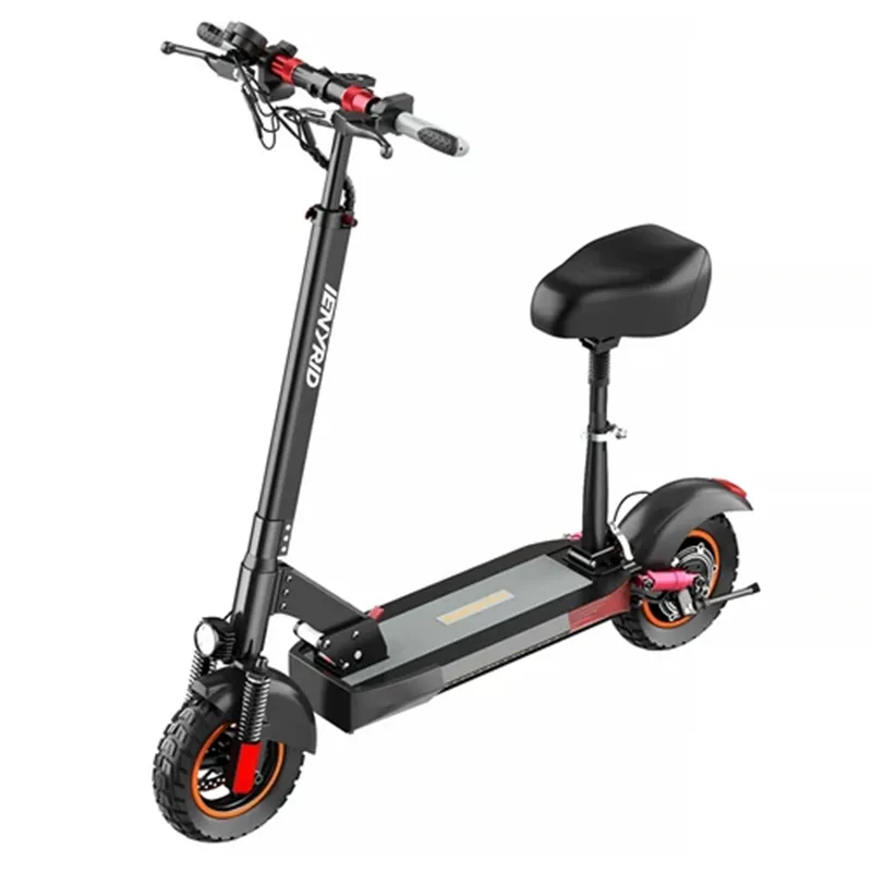 Ienyrid M4 Pro S Elektrische scooter 10 inch off-road banden 48V 500W Motor 40-45 km/u Max Speed ​​16Ah Lithium Batterij 40-60 km Bereik 150 kg Max Load