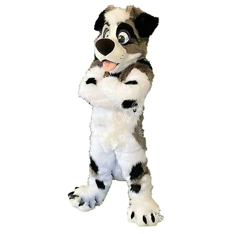 Husky Dog Mascot Costume Performance Simulation Cartoon Anime Theme ...