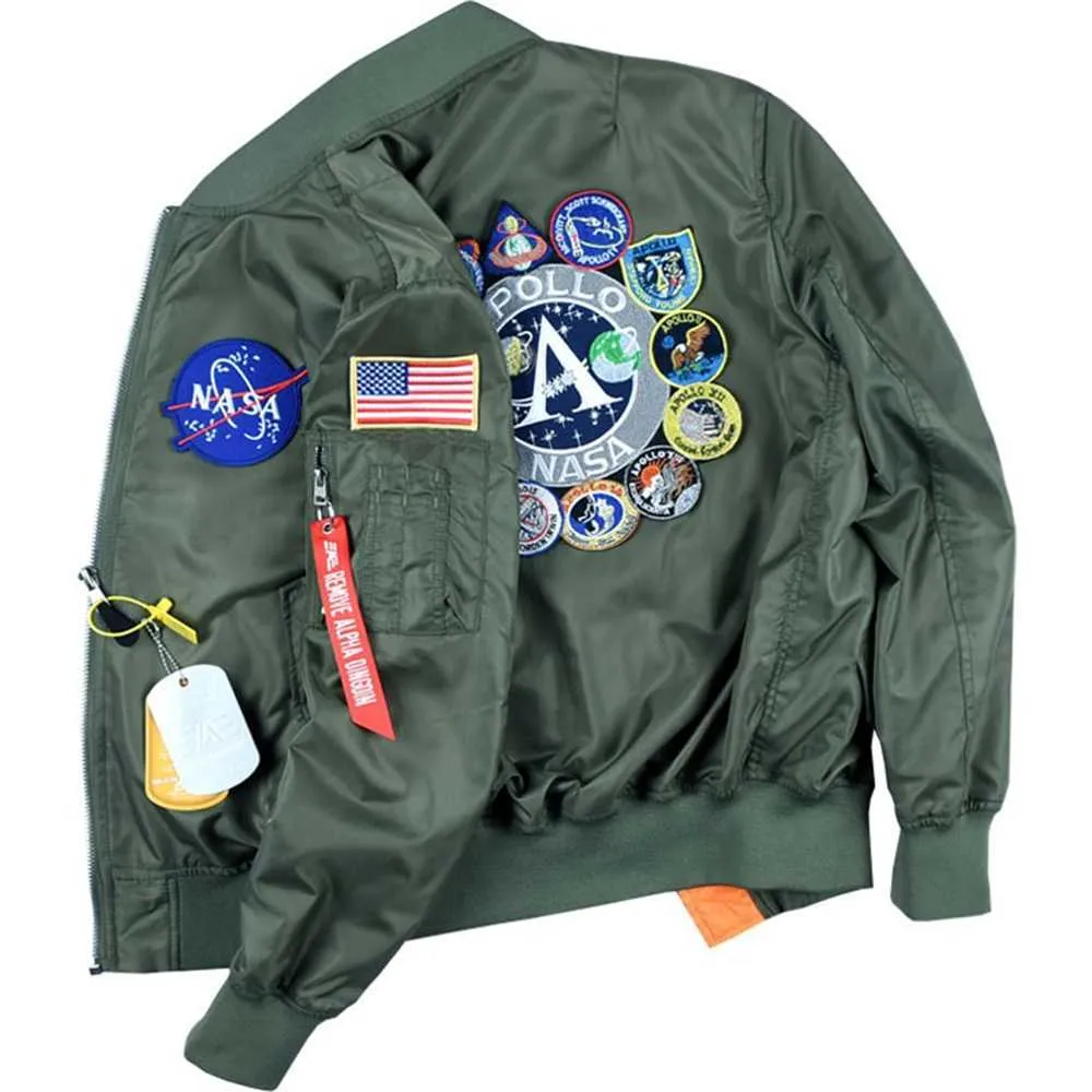 Nasa varsity jacket hot sale