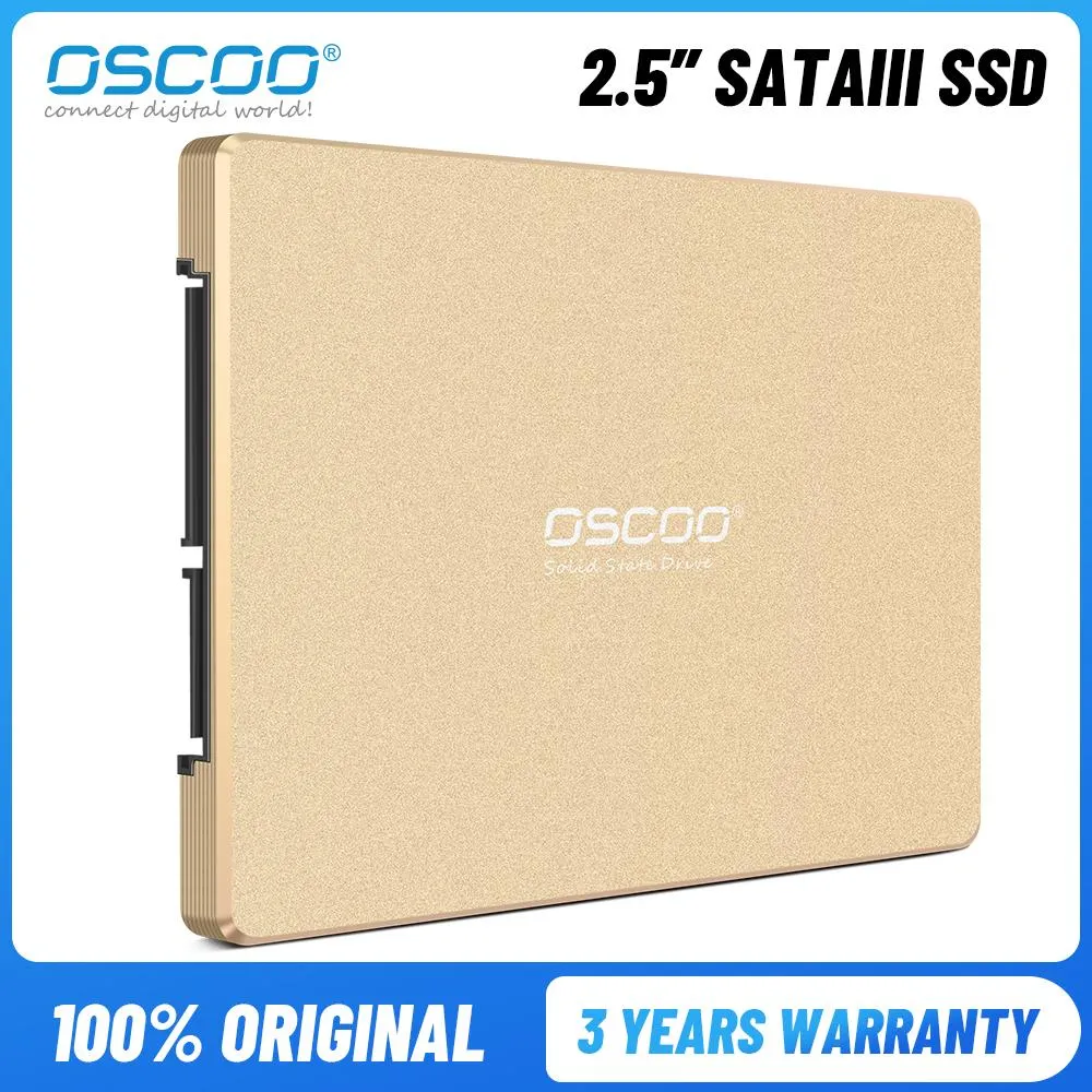Drives SSD SATA 64 GB 128 GB 256 GB 512 GB dla laptopa stacjonarnego dysku twardego wewnętrznego dysk stałego z oryginalnym stanem solidnym MLC 2.5 "