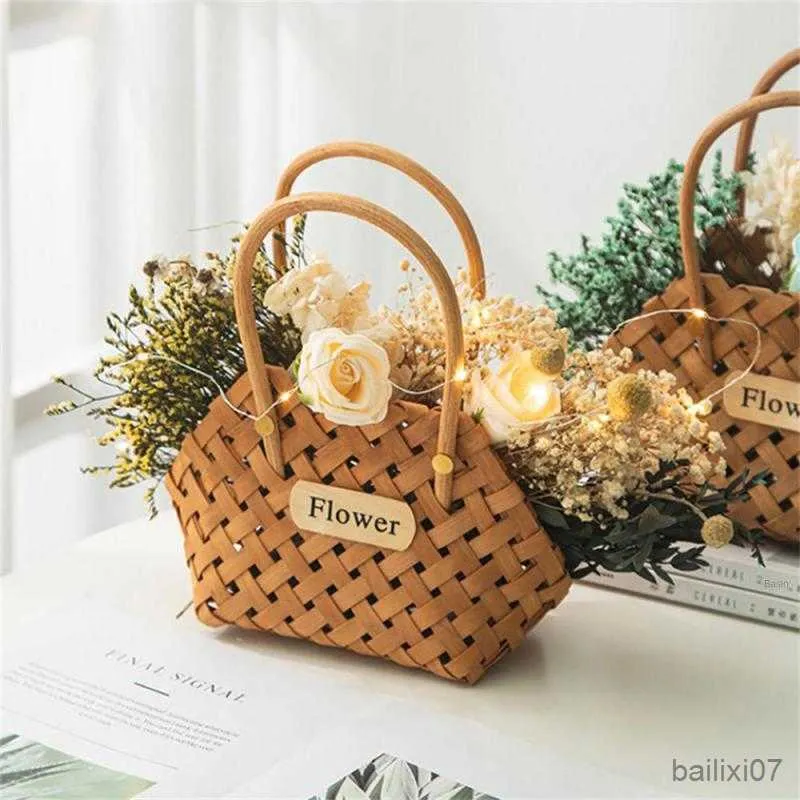 Basket Girl Basket Flower Baskets Wicker Baskets Basket Wicker Or Bamboo Baskets Cachepot For Flowers Bamboo Basket Decorative