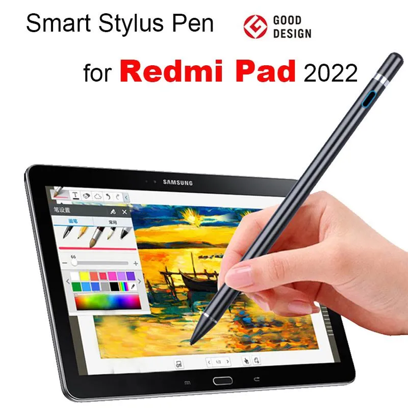 Lápiz óptico con carga USB para xiaomi mi pad 5 Pro 2023, bolígrafo  inteligente con pantalla táctil, para dibujo y tablet, Mipad 6 2023, Redmi  pad SE