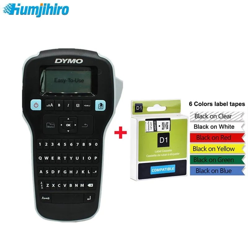 Printers Label Maker Machine for Dymo LM160 D1 12mm 45013 40913 Label Tape Handheld Portable Label Printer LMR160 Stickers Printer