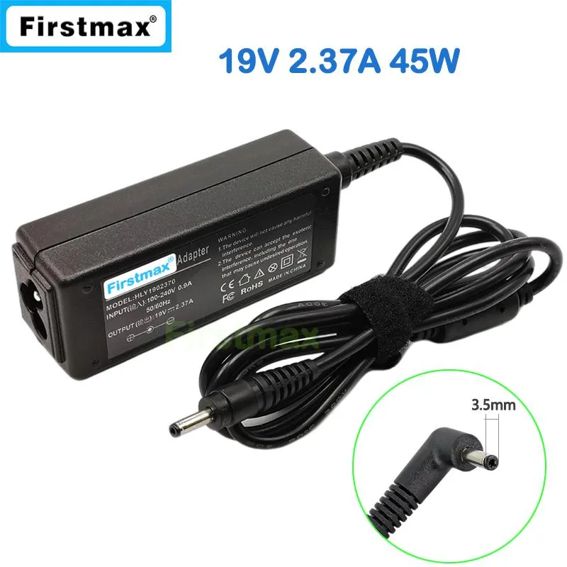 Adapter 19V 2.37A laptop adapter charger for Medion Akoya S4219 S4220 MD60001 MD60026 MD60079 MD60080 MD99874 MD99875 MD99876 3.5mm