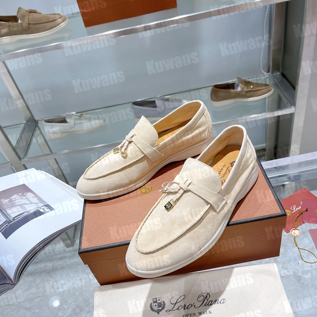 Designer Summer Charms Walk Island Life Loafers Casual Schoenen Heren Dames Canvas Luxe Flats Instappers met platte hak