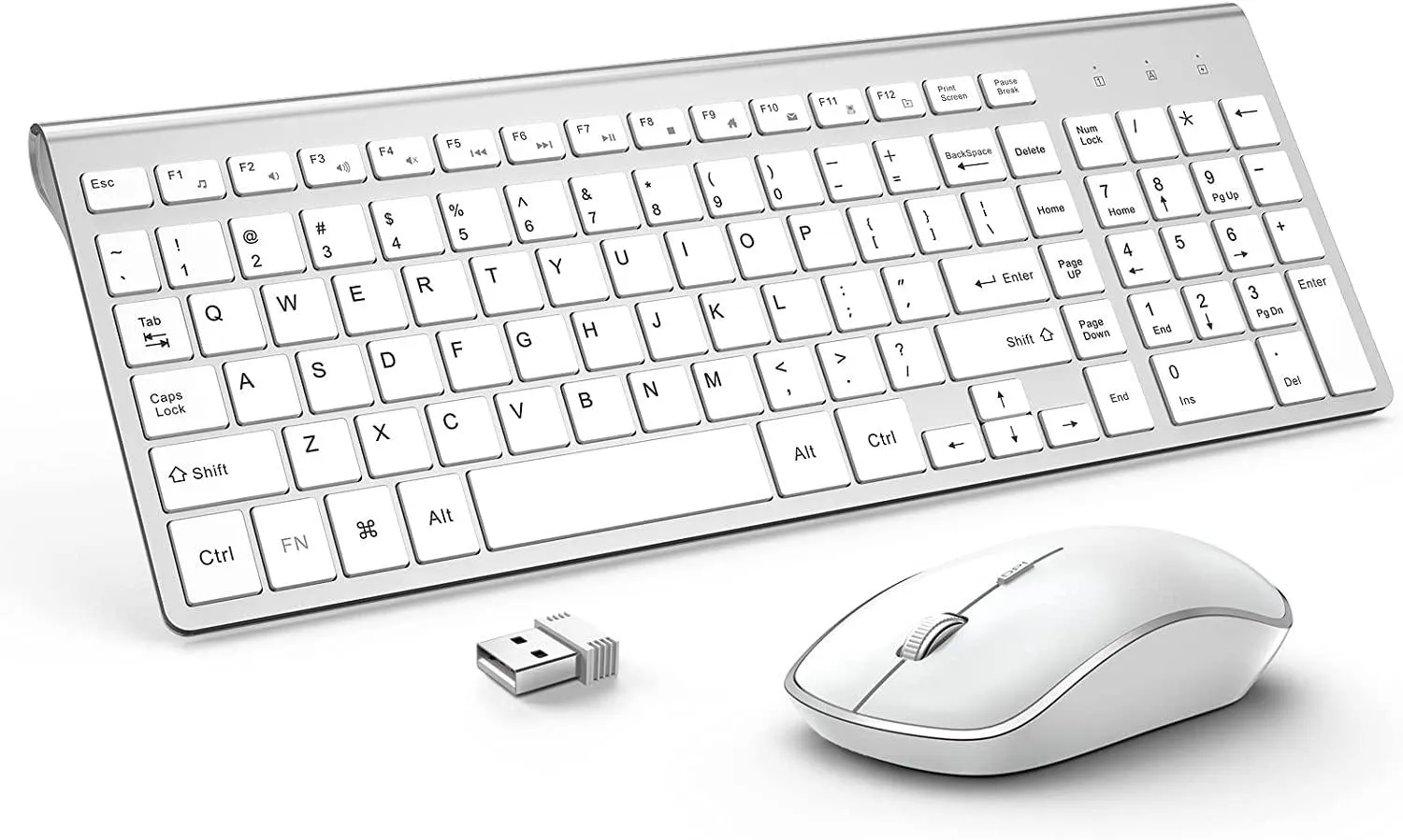 Combos 2.4G clavier et souris sans fil Combo italien/japonais/américain Compact clavier pleine taille ensemble de souris pour PC ordinateur portable Mac