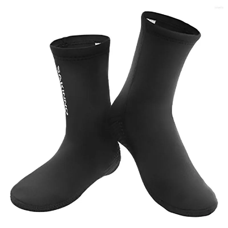 Spor çorapları 1 çift 3mm neopren dalış sıcak açık sörf botları erkek ve kadınlar yüzme kaymaz