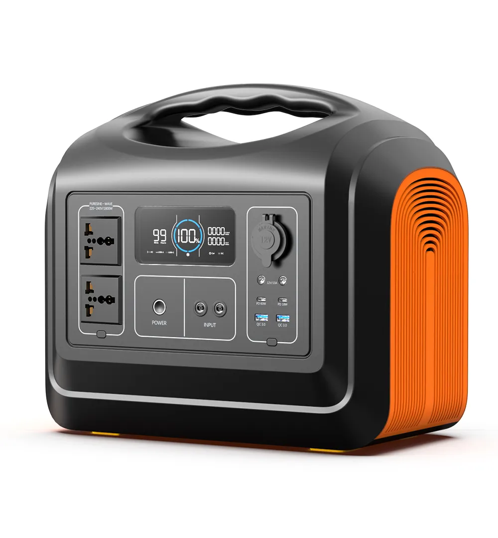 Souop Hot Selling Charging Battery Solar Generator Banks Supply 1800W Portable Power Station för utomhus