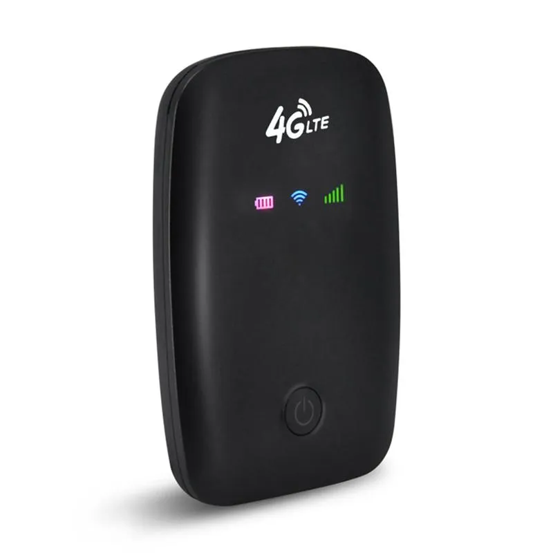 라우터 M3E 휴대용 모바일 WiFi 라우터 4G LTE CAT4 150mbps 플러그 가능한 카드 2100mAh 배터리 WIFI 라우터 WD670 유럽 버전