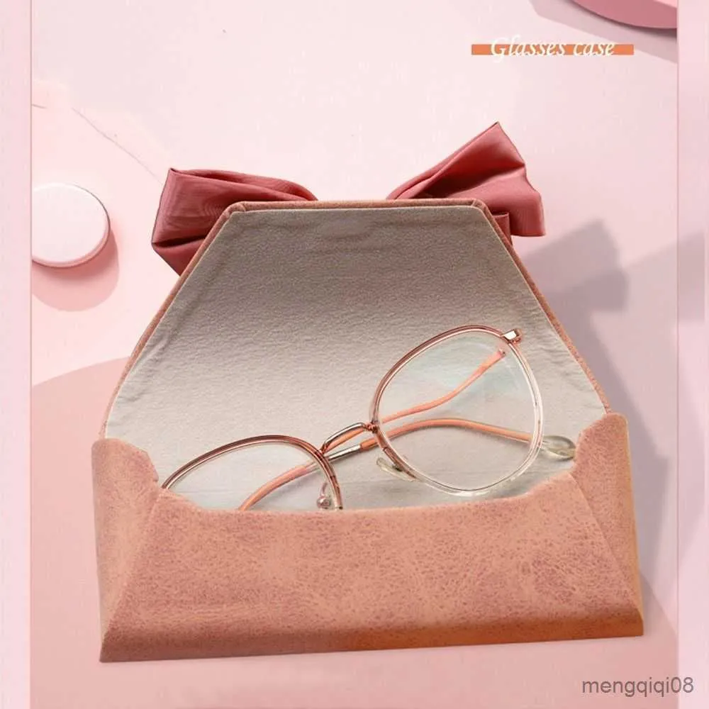 Sunglasses Cases Bags Eyewear Protector Containers Bowowknot Reading Glasses Case Eyeglass Box Spectacle Bow