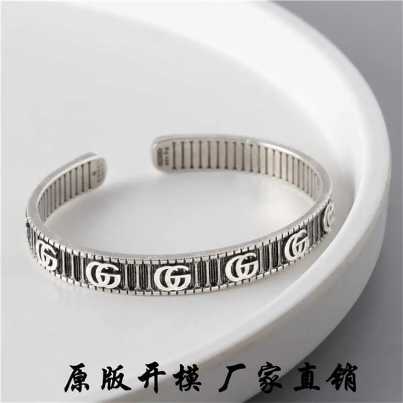 designer de joias pulseira colar anel de titânio aço usado masculino feminino pulseira de amantes