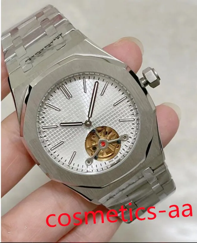 Uhr 42 mm Herren-Saphirglas-Hohluhren Vollstahl Herren-Automatik-Mechanische wasserdichte Uhren Master President Designer-Armbanduhr Mehrere Farben