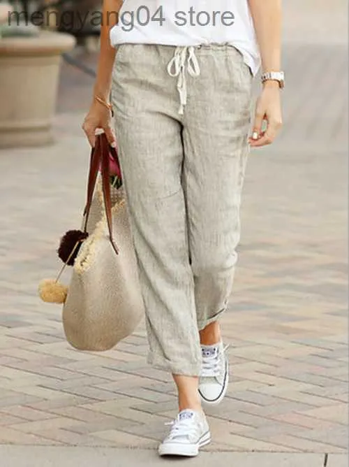 Women's summer capri pants 2025
