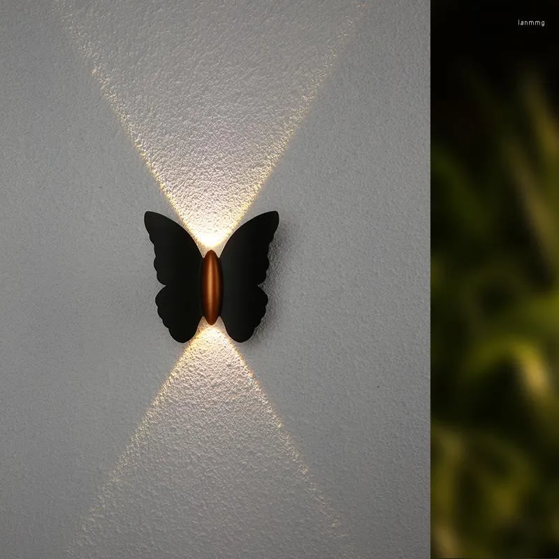 Muurlamp vlinder binnen- of buitenbalkon buiten licht tuinverlichting woonkamer slaapkamer huisdecor Park Club SCONCE