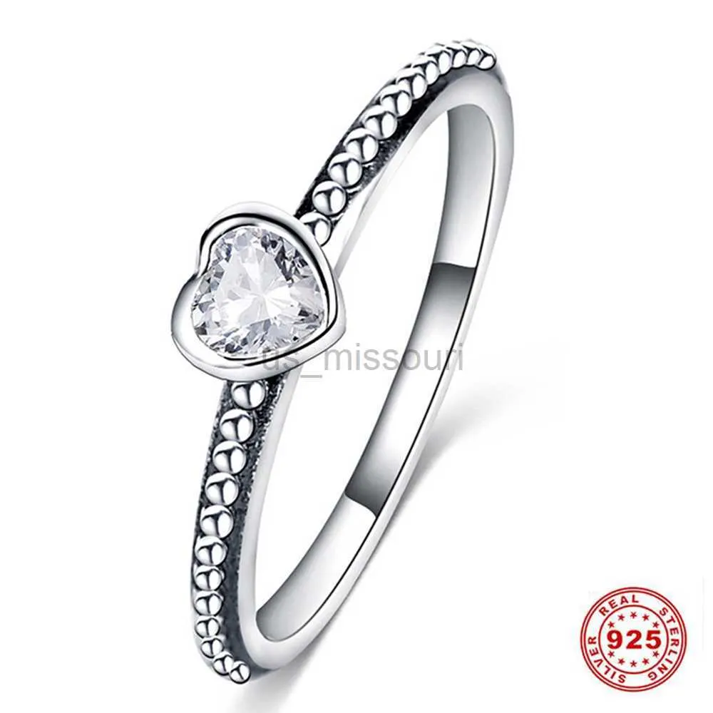Princess Tiara Crown Engagement Ring In 925 Sterling Silver_voghion.com