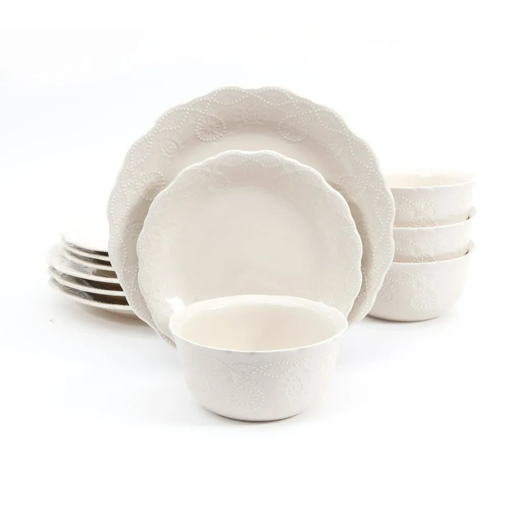 Pioneer woman farmhouse lace dishes cheap