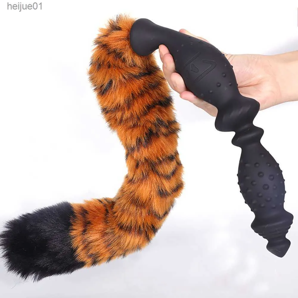 anal tail plugs Anal Sex Toys Fox Tail Butt Plug main image 1