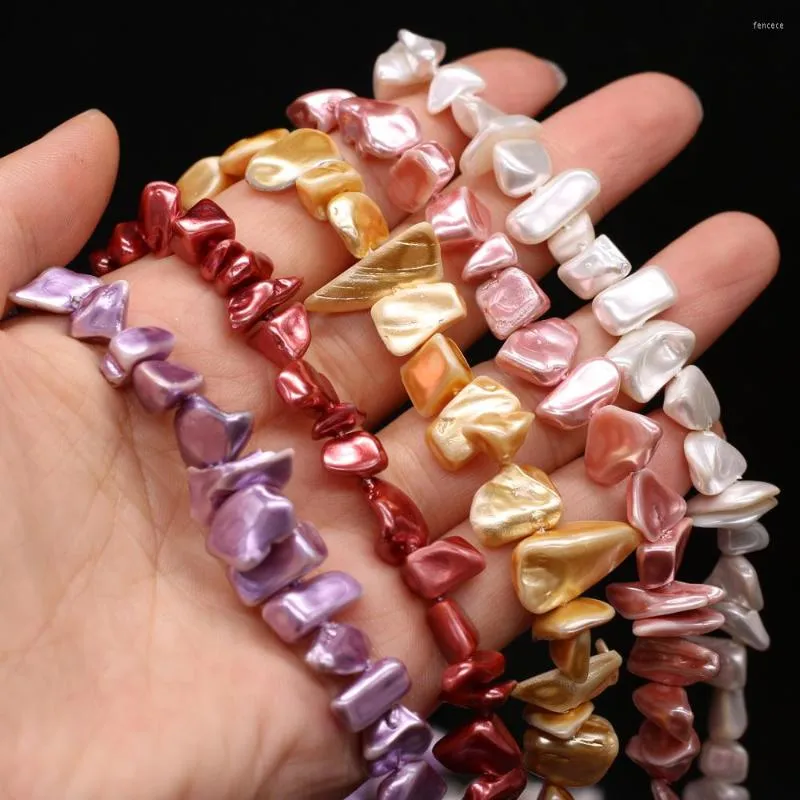 Beads High Quality Crushed Stone Shell Natural Sea Pearl Beach Loose Spacer For Jewelry Make DIY Necklace Bracelet