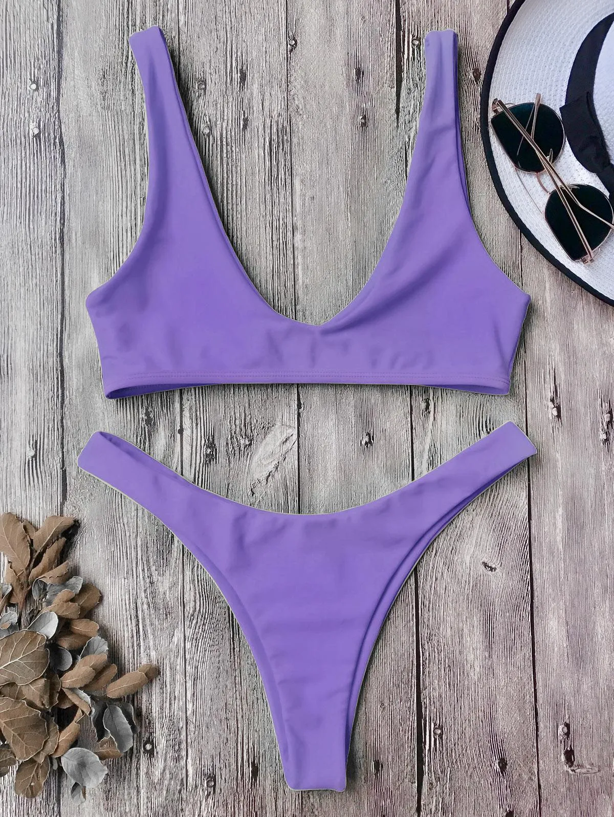 Zaful scoop neck bikini new arrivals
