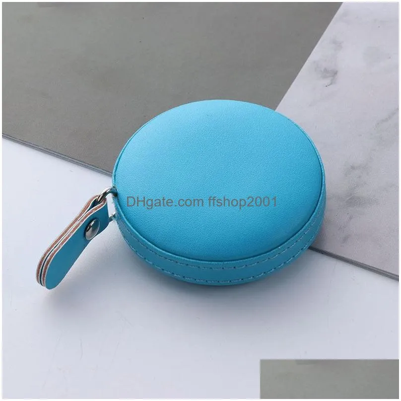 Wholesale Portable Mini Mini Retractable Tape Measure For Household  Tailoring And Sewing Soft PU Leather Waist Circumference Measuring Tool  VT1501 From Ffshop2001, $0.73