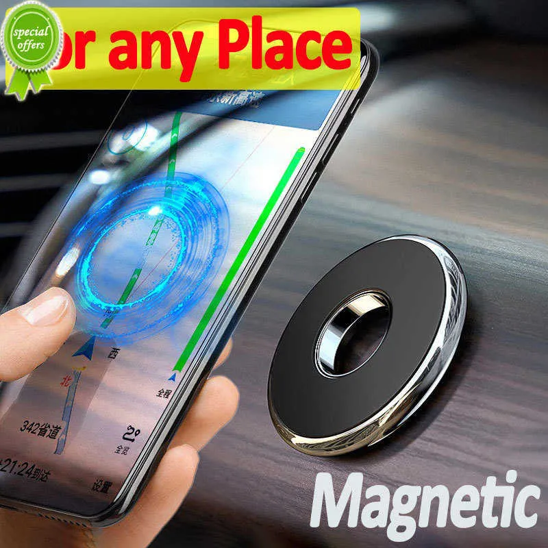 حامل هاتف السيارة المغناطيسي للسيارة Mount Magnet Smartphone Smart Bracket في السيارة لـ iPhone 14 13 12 11 Samsung Xiaomi