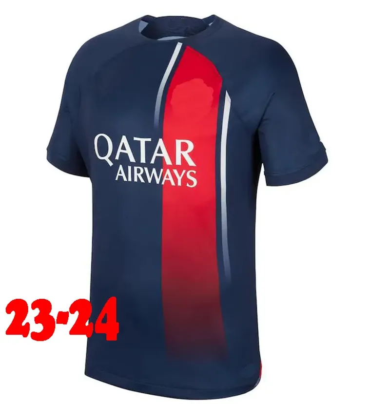 2023 PSG Player Version Mbappe Soccer Jersey With MBAPPE O