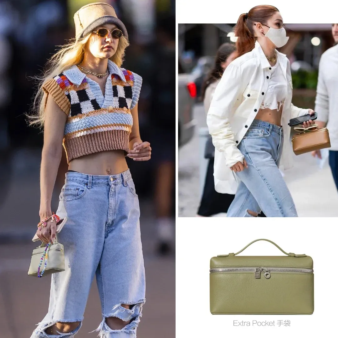 Designer fashion loro piana extra pocket l19 mini Bag Women s mens Luxury Genuine leather camera bags tote handbag cross body bag clutch makeup