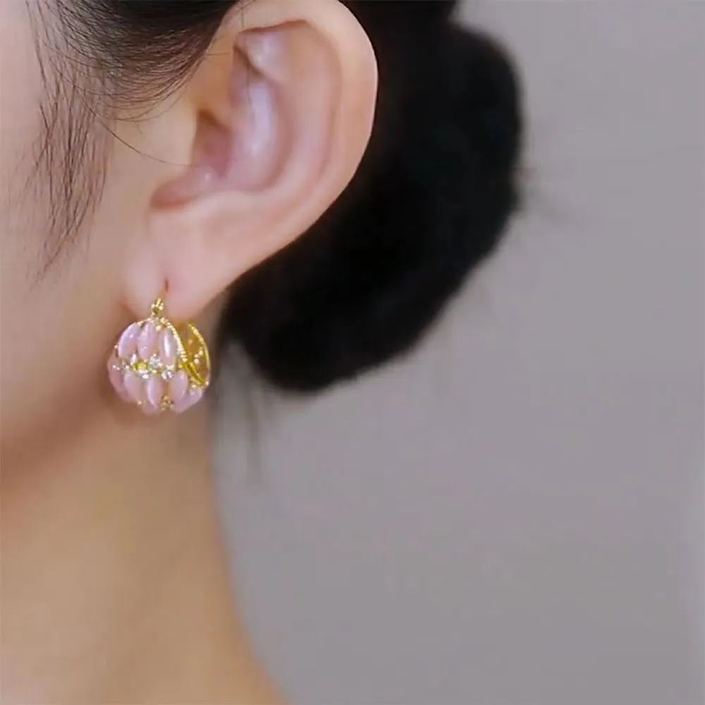 Basket earrings outlet