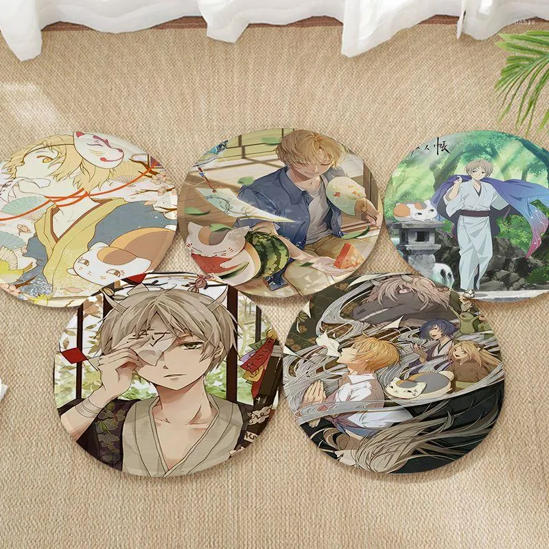 Pillow Anime Natsume Yuujinchou Tie Rape Pluxus Home Back Soft confortável 50x50cm Baxada