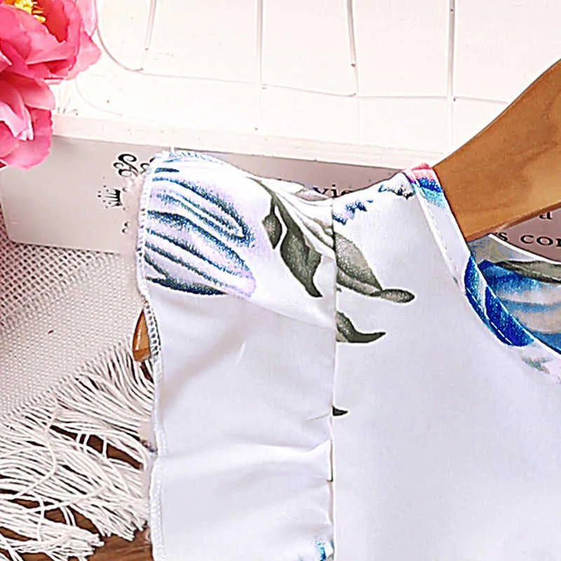 Zestawy odzieży dla dzieci swobodne stroje dla dziewcząt letni moda kwiatowe krótkie spodnie z dziećmi pasującymi