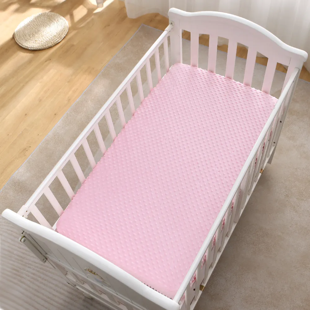 Solid color crib sheets cheap