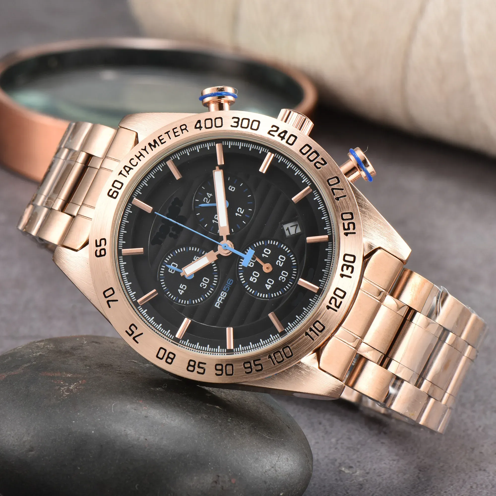 Tissotor New Brand Original Business Men's1853 Watch Classic Round Case Quartz Watch Wlistwatch Clock