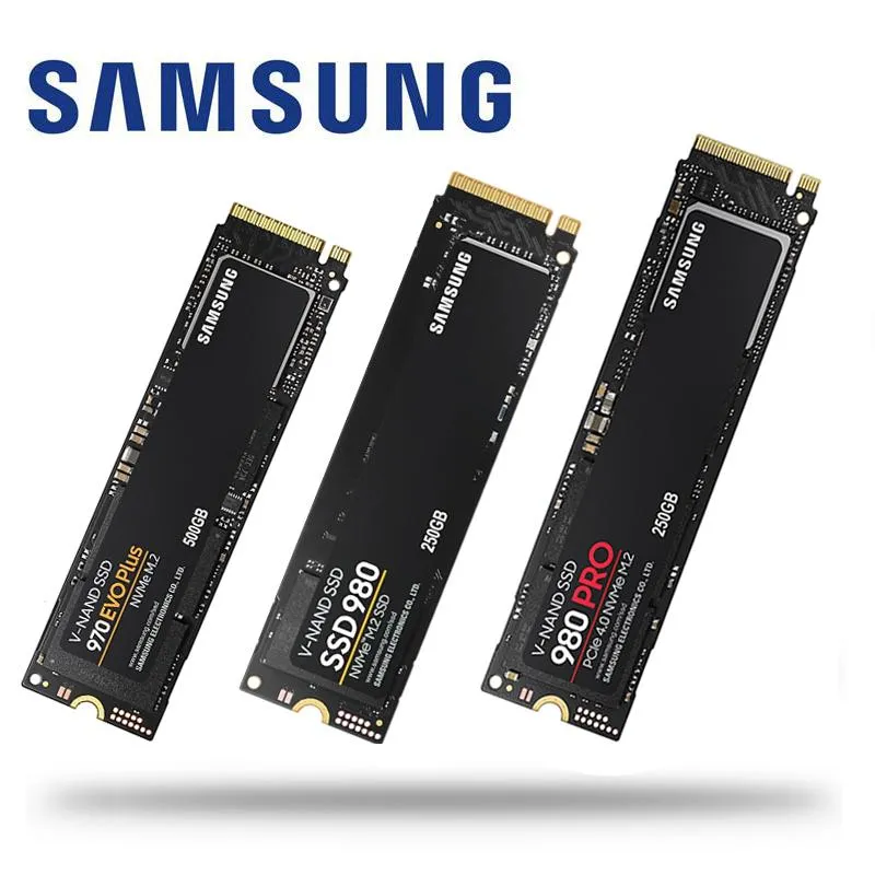 Laufwerke Samsung 970 EVO Plus 980Pro 980 Pro M.2 SSD 500 GB 1TB 2TB NVME PCIE INTERNEHMEN