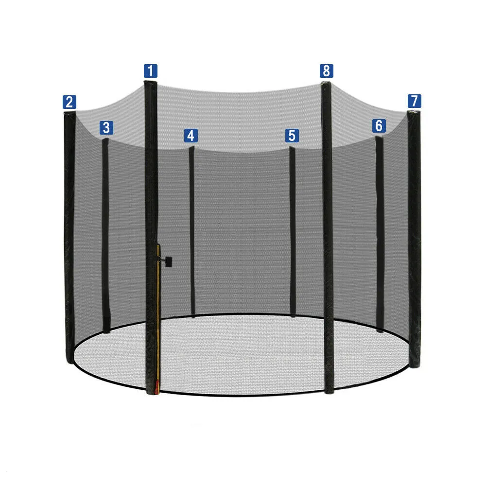 FitnessPro Trampoline Net Replacement Fence 6 8 10ft Anti Fall Safety Mesh Set For Jumping Mat Fitness Protection And Bed Access From Pong06 47.67 DHgate.Com