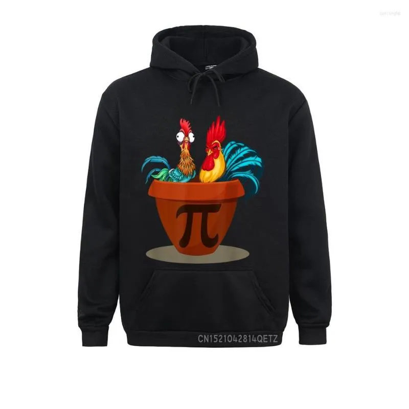 Hoodies masculinos engraçados torta de galinha chique no dia 2023 Mãe de manga longa Mã