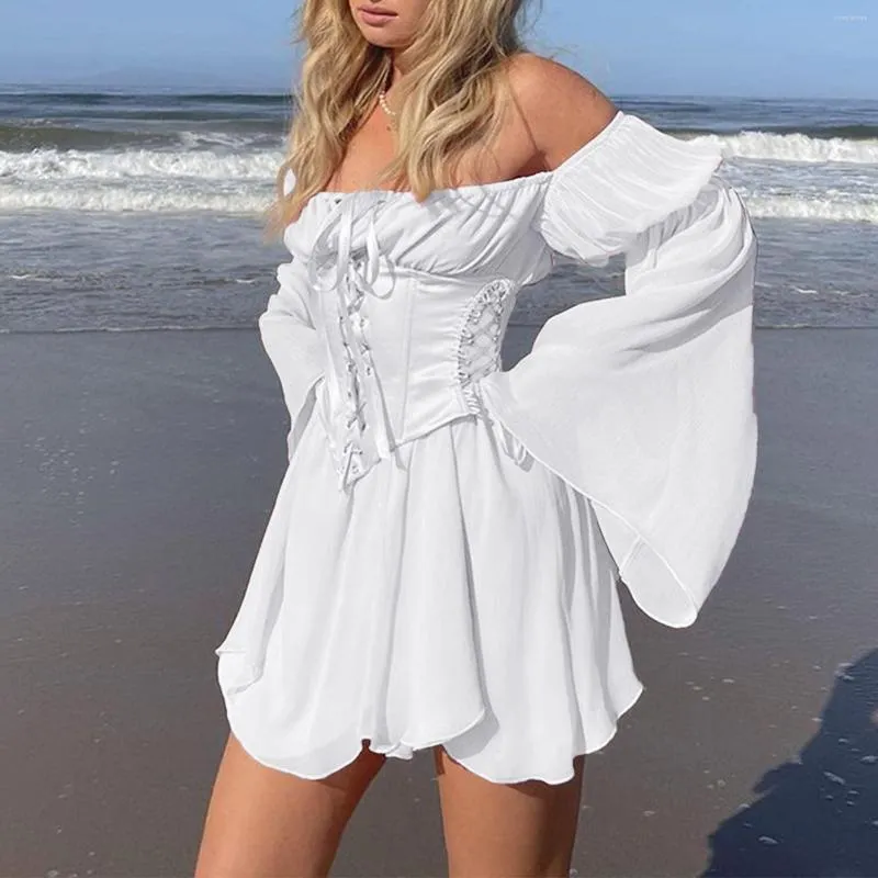Black off the shoulder beach hot sale dress