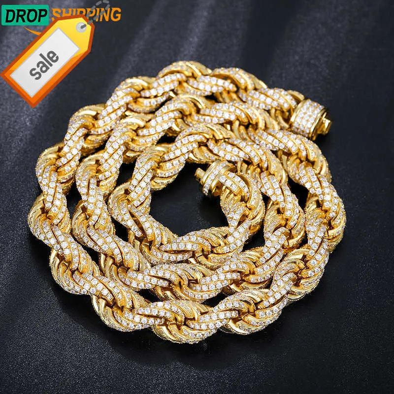 Lab diamond hotsell rope chain