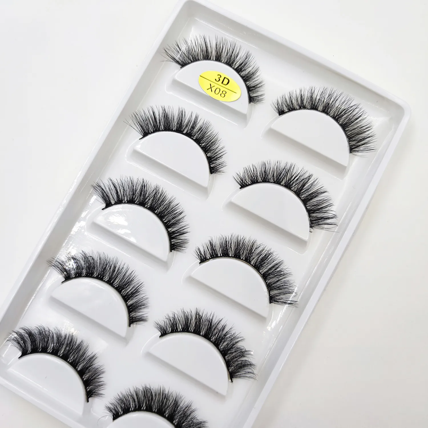 False wimpers 32 -stijl 5 paren wimper 3D Natural Mink Makeup Fake Eye Lashes Faux Cilios Make Up Beauty Tools Groothandel 230530