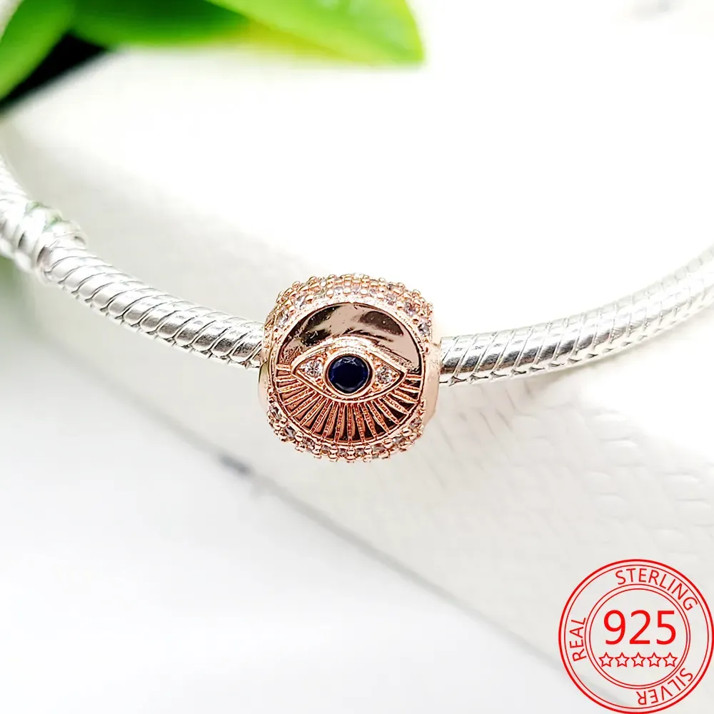DHgate.com:Sterling Silver Bead - Rose Gold Pine Cone