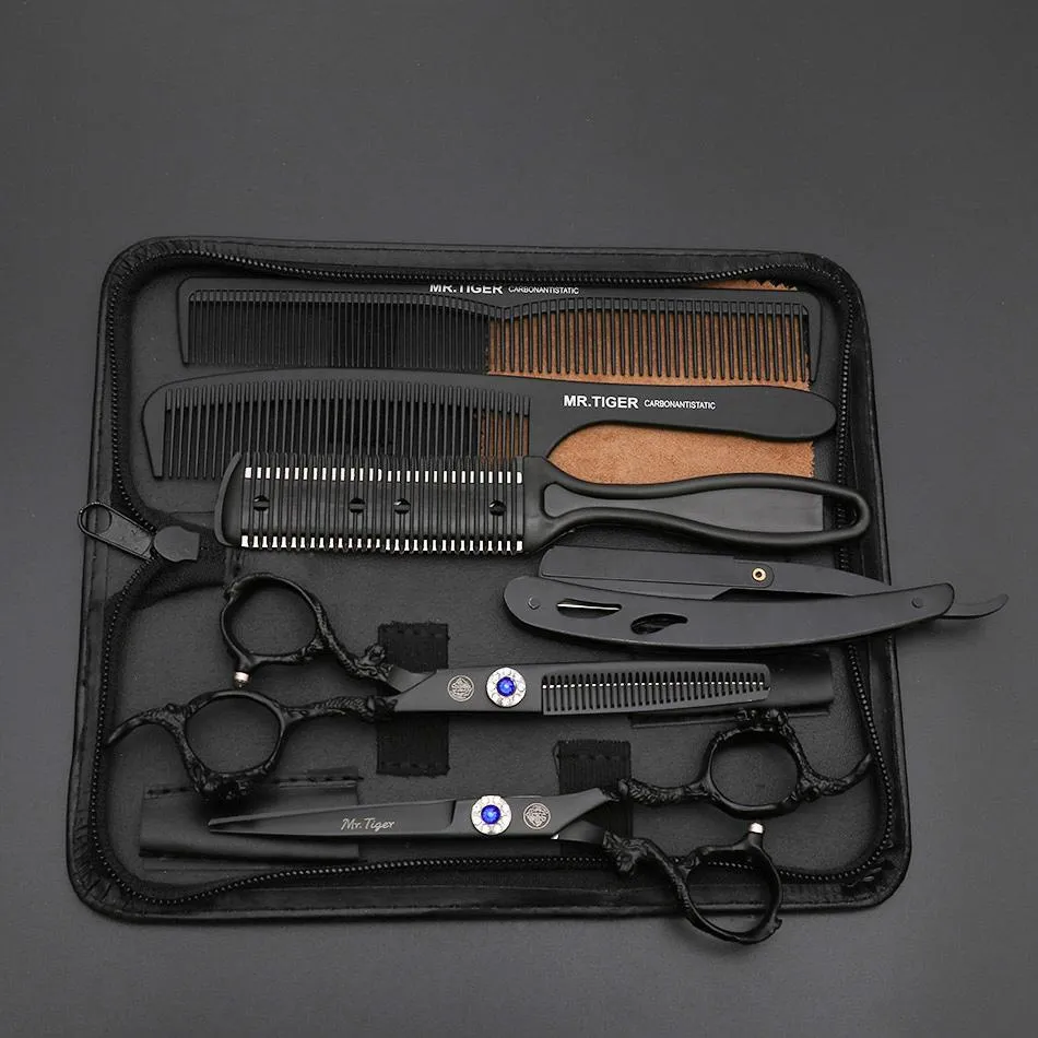 Outils 2022 Original 5.5 6.0 ciseaux de coiffure professionnels ciseaux de coupe de cheveux ciseaux de barbier outils ciseaux de Salon de coiffure coupe de cheveux