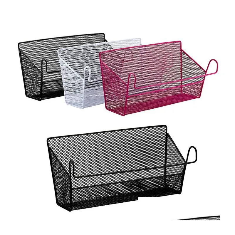 Förvaringshållare rack hemanvänd badrum kök korgar sängen dörr hängande korgstudenter sovsal sundries vt1140 droppe dy dhk5u